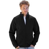 Fruit Of The Loom - Heren Premium - Sweatshirt - Zwart - Met Volledige Ritssluiting