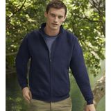 Fruit Of The Loom - Premium 70/30 - Sweatshirt - Donker Marine - Met Volledige Ritssluiting