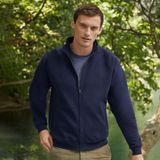 Fruit Of The Loom - Premium 70/30 - Sweatshirt - Donker Marine - Met Volledige Ritssluiting