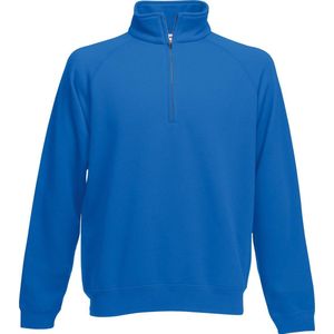 Fruit Of The Loom - Premium 70/30 - Sweatshirt - Royaal Blauw - Ritssluiting