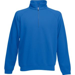 Fruit Of The Loom - Premium 70/30 - Sweatshirt - Royaal Blauw - Ritssluiting