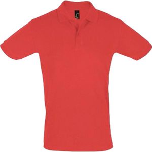 SOLS Heren Perfect Pique Korte Mouw Poloshirt (Koningsblauw)