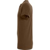 T-shirt - Katoen - Getapete Rughals - Ribbenhals - Tweelingnaaldstiksel