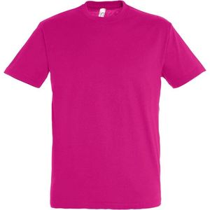 SOLS Heren Regent T-Shirt met korte mouwen (Fuchsia)