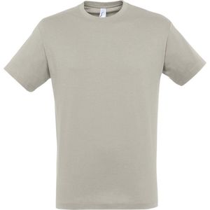 SOLS Heren Regent T-Shirt met korte mouwen (Lichtgrijs)