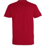 SOLS Heren Keizerlijke Zwaargewicht T-Shirt met korte mouwen (Chillirood)