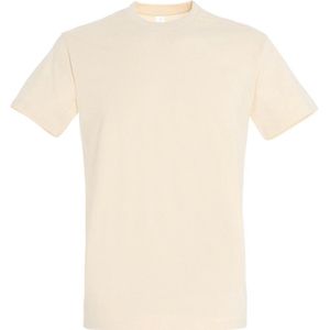 SOLS - Keizerlijke Zwaargewicht T-Shirt - Crème - Korte Mouwen