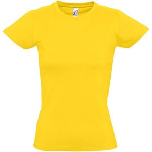 SOLS Dames dames Imperial Heavy Short Sleeve T-Shirt (Goud)