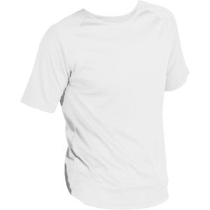 SOLS Heren Sportief T-Shirt met korte mouwen Performance (Wit)