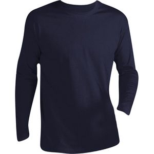 SOLS - Monarch - T-shirt - Marine - Lange Mouwen