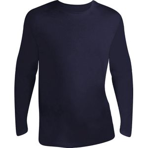 SOLS - Monarch - T-shirt - Marine - Lange Mouwen