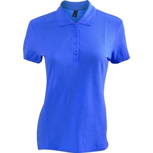 SOLS Dames dames Passion Pique Poloshirt met korte mouwen (Koningsblauw)