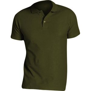 SOLS Heren Zomer II Pique Poloshirt met korte mouwen (Leger)