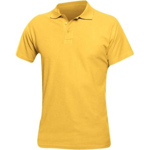 SOLS Heren Lente II Korte Mouw Zwaarlijvig Poloshirt (Goud)