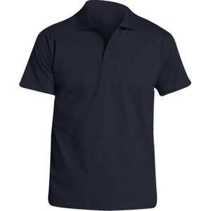 SOLS Heren Prescott Jersey Poloshirt met korte mouwen (Franse marine)