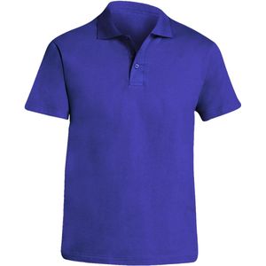 SOLS Heren Prescott Jersey Poloshirt met korte mouwen (Koningsblauw)