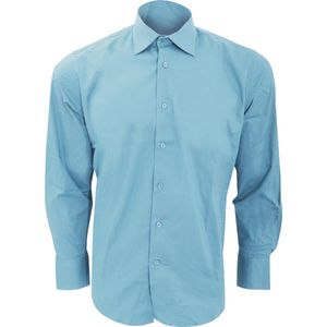 SOLS - Brighton - Werkoverhemd - Heldere lucht - Stretchstof, 97% katoen, 3% elastaan