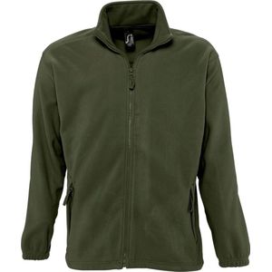 SOLS Heren North Full Zip Outdoor Fleece Jacket (Leger)