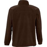 SOLS - North Full Zip - Outdoor Fleece Jacket - Donkere Chocolade