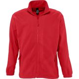 SOLS - North Full Zip - Fleece Jacket - Rood
