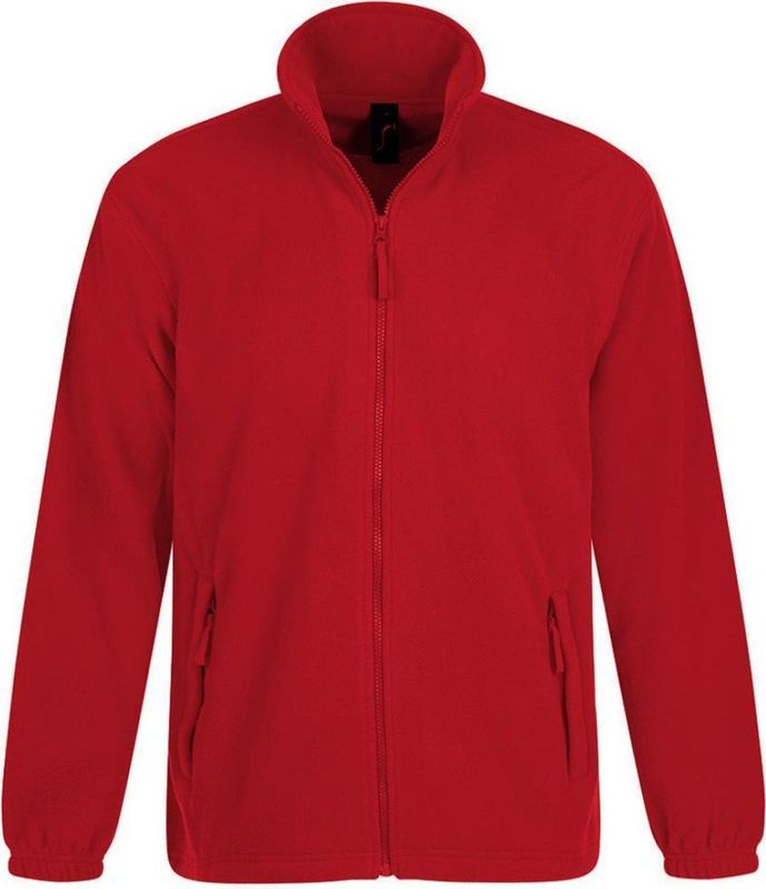 SOLS - North Full Zip - Fleece Jacket - Rood