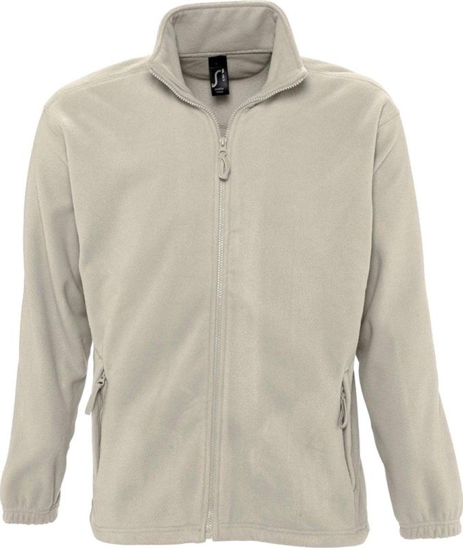 SOLS Heren North Full Zip Outdoor Fleece Jacket (Touw)
