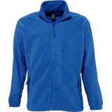 SOLS - North Full Zip - Outdoor Fleece Jacket - Koningsblauw