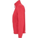 SOLS Dames/dames North Full Zip Fleece Jacket (Rood)