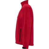 SOLS - Relax Soft Shell Jacket - Rood - Ademend - Winddicht - Waterbestendig