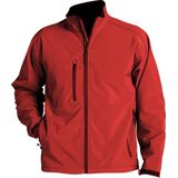 SOLS - Relax Soft Shell Jacket - Rood - Ademend - Winddicht - Waterbestendig