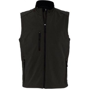 SOLS - Rallye Soft Shell Bodywarmer - Zwart