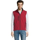 SOLS - Rallye Soft Shell Bodywarmer - Rood