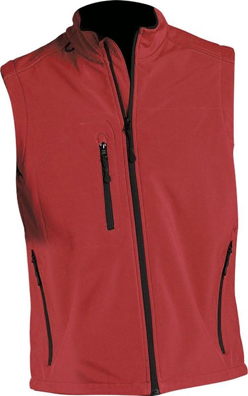 SOLS - Rallye Soft Shell Bodywarmer - Rood