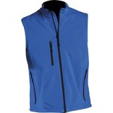 SOLS Heren Rallye Soft Shell Bodywarmer Jacket (Koningsblauw)
