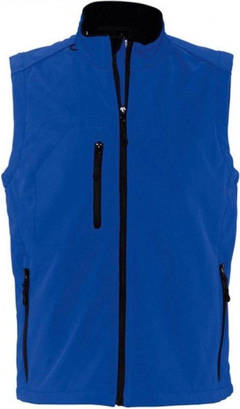 SOLS Heren Rallye Soft Shell Bodywarmer Jacket (Koningsblauw)