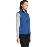 SOLS Dames/dames Rallye Soft Shell Bodywarmer Jacket (Koningsblauw)