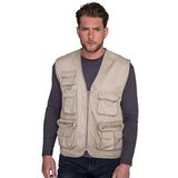 SOLS Wild Unisex Full Zip Waistcoat Bodywarmer Jacket (Touw)