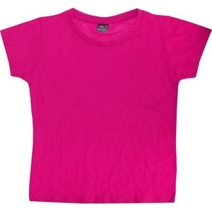 SOLS Meisjes Kersen Korte Mouw T-Shirt (Fuchsia)