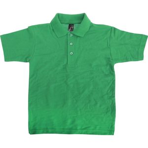 SOLS - Zomer II Pique Polo Shirt - Kelly Groen - Kinder Unisex