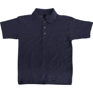 SOLS - Zomer II Pique Polo Shirt - Marine - Kinder Unisex