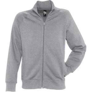 SOLS Heren Sundae Full Zip Sweat Jacket (Grijze mergel)