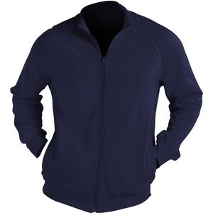 SOLS Heren Sundae Full Zip Sweat Jacket (Marine)