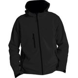 Jack - Ademend - Zwart - Stretch Soft Shell Stof