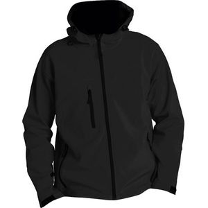 Jack - Ademend - Zwart - Stretch Soft Shell Stof