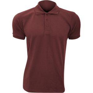 SOLS - Prime Pique Poloshirt - Bourgondië - Korte Mouwen