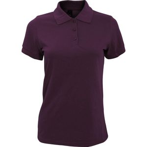 SOLS - Prime Pique Polo Shirt - Bourgondië - Poloshirt