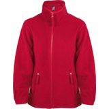 SOLS - North Zip-Up - Fleece Jacket - Rood