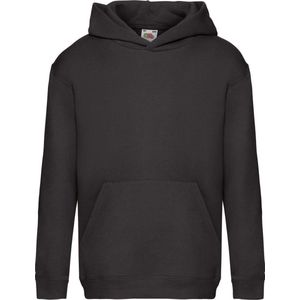 Fruit Of The Loom - RW3303 - Sweatshirt - Zwart - 70% Polyester, 30% Katoen, 280gsm