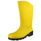 Dunlop Devon Unisex Yellow Safety Wellington Boots