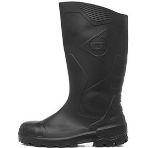 Dunlop Protective Footwear Devon Full Safety Rubberlaarzen voor volwassenen, uniseks, zwart, maat 36 EU